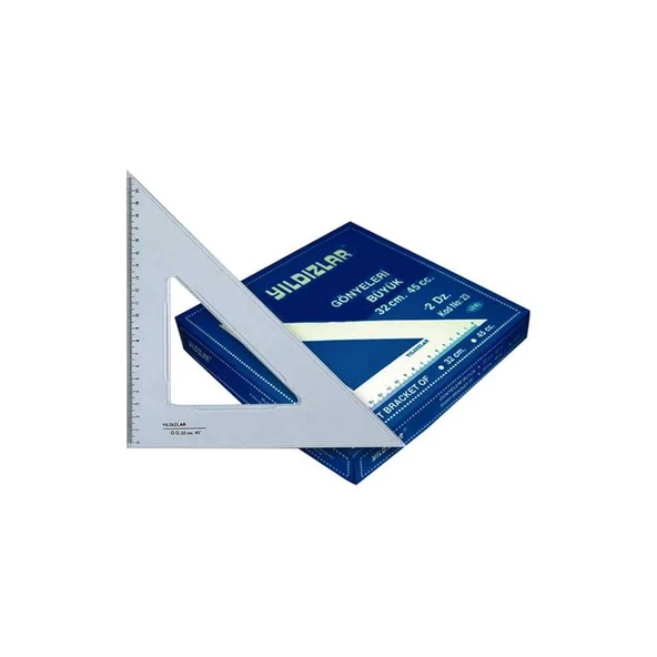 Beş Yıldızlar Gönye Büyük 32 Cm 45 Cc 023 ürün görseli 1