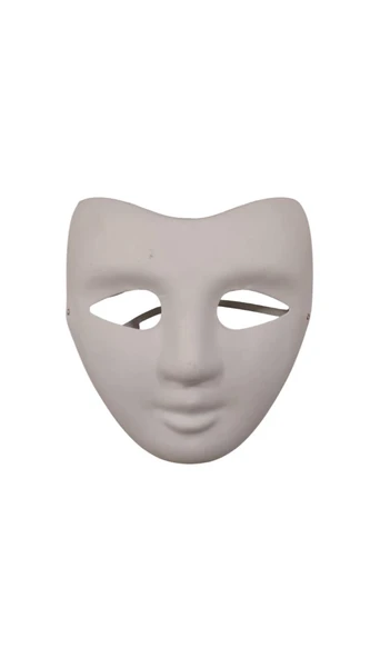 Vtk Maske İnsan Yüzü Yarım 3028 Vtk-Msk19 ürün görseli 1