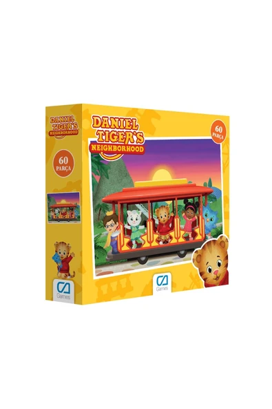 Ca Games Puzzle 60 Parça Daniel Tigers Ca60-5242 ürün görseli 1