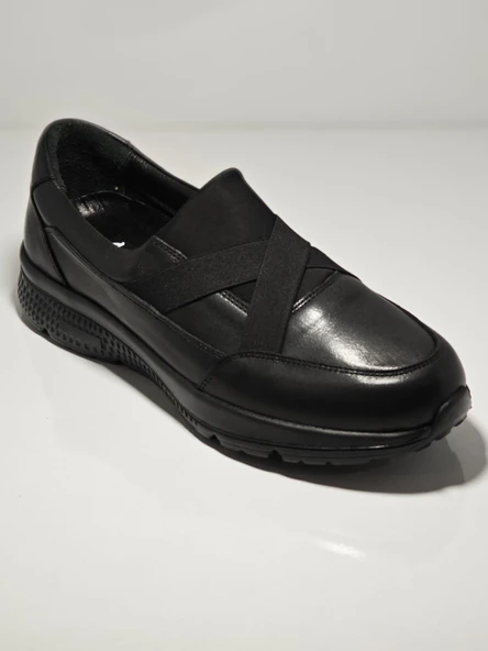 Cem Pekşen Maggy BK7020-F Kadın Günlük Deri Comfort Ayakkabı ürün görseli 1
