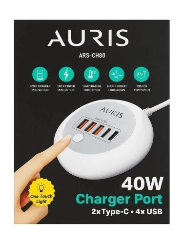 ÇOKLU USB PRİZLİ - CH80 40W ürün görseli 1