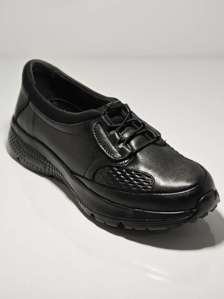 Cem Pekşen Maggy BK7013-F Kadın Günlük Deri Comfort Ayakkabı ürün görseli 1