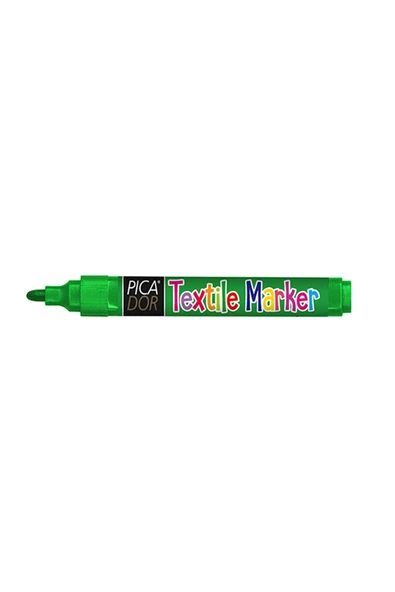 Picador Tekstil Kalem Permanent Yeşil 450 Kx 093A (10 Lu Paket) ürün görseli 1