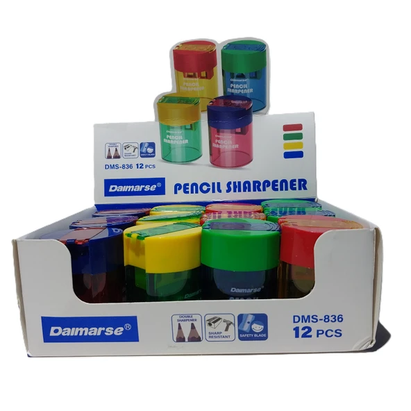 Bafix Kalemtraş Çiftli Hazneli Daimarse Dms-836 (12 Li Paket) ürün görseli 1