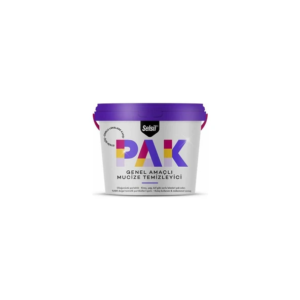 Selsil Pak Genel Amaçlı Mucize Temizleyici 500 gr x 4 Adet ürün görseli 1