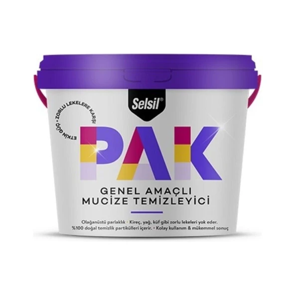 Selsil Pak Genel Amaçlı Mucize Temizleyici 500 gr ürün görseli 1