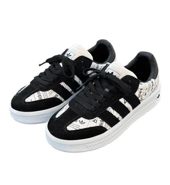 Adidas Samba Gazete Desenli Kadın Ayakkabı ürün görseli 1