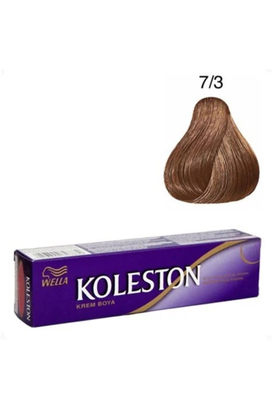 Wella Koleston Krem Tüp Saç Boyası - 7.3 Fındık Kabuğu ürün görseli 1