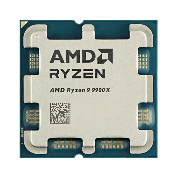 Amd Ryzen 9 9900X AM5Pin 120W Fansiz Tray ürün görseli 1