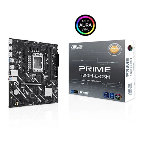 ASUS PRIME H810M-E-CSM INTEL ürün görseli 1