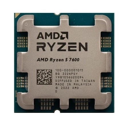 Amd Ryzen 5 7600 AM5Pin 65W Fansiz Tray ürün görseli 1