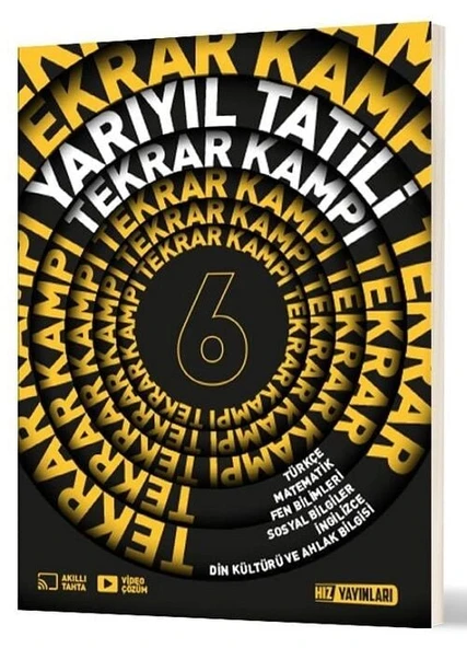 Hız Yayınları 6. Sınıf Yarıyıl Tatili Tekrar Kampı Hız Yayınları ürün görseli 1
