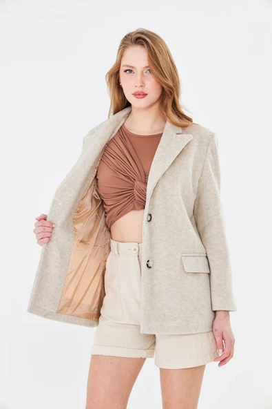 Kasha Blazer Ceket - Resim 3