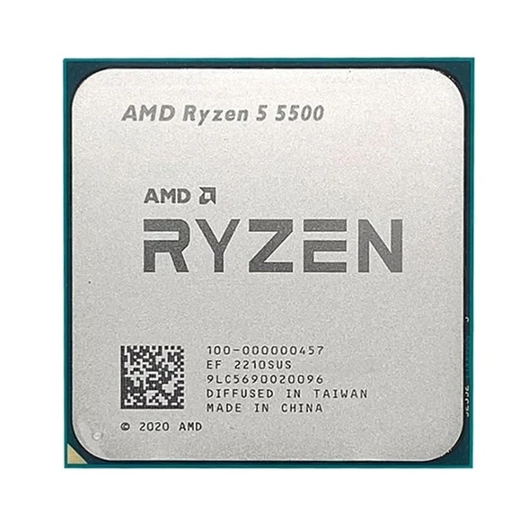 Amd Ryzen 5 5500 AM4Pin 65W Fansız (Tray) ürün görseli 1