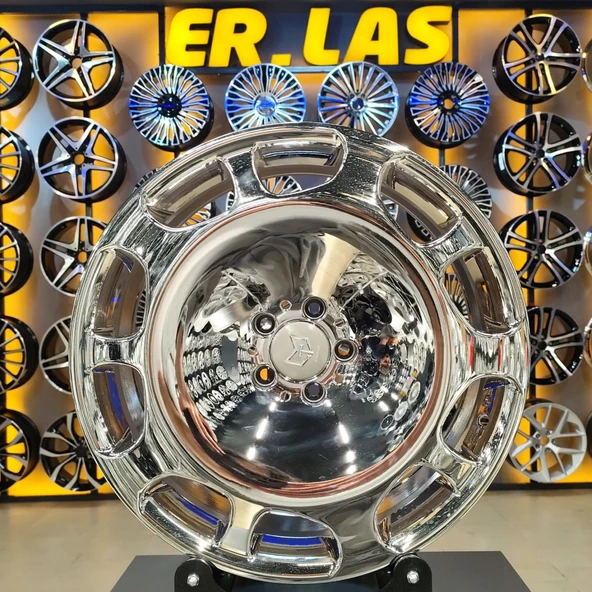 2 Adet TORK-YA8130 9,5*20 5*112 ET44 66,56 VACOOM CHROME JANT (Takım) ürün görseli 1
