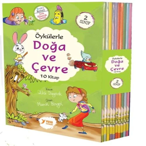 Öykülerle Doğa ve Çevre 2. Sınıf 10 Kitap ürün görseli 1