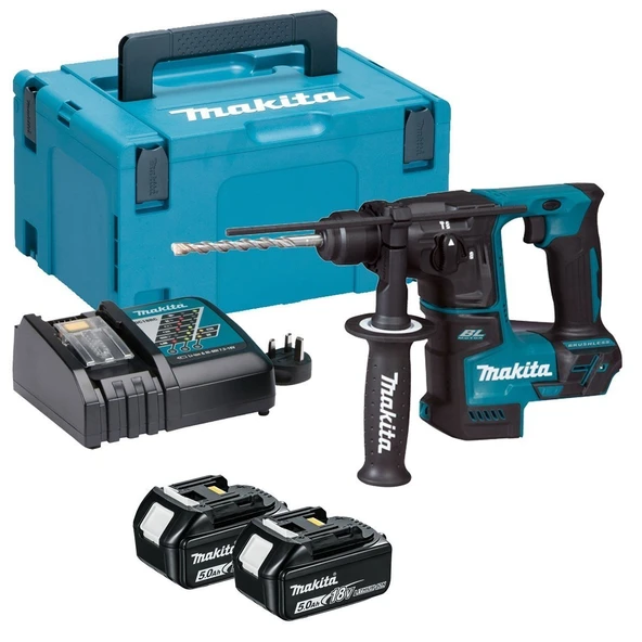 Makita DHR171RTJ 18V 5Ah Akülü Pnomatik (Sds-Plus) Delici ürün görseli 1