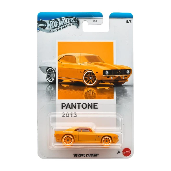 Hot Wheels Silver Series Pntone 69 COPO CAMARO JKY47-JKY50 ürün görseli 1