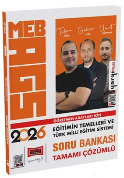 2026 MEB AGS Eğitimin Temelleri ve Türk Milli Eğitim Sistemi Soru Bankası Yargı Yayınları ürün görseli 1