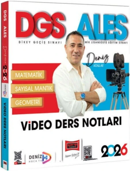 2026 DGS ALES Matematik Video Ders Notları Yargı Yayınları ürün görseli 1