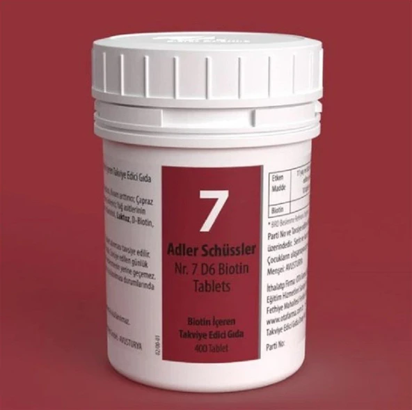 Adler Schüssler No: 7 Tablets ürün görseli 1