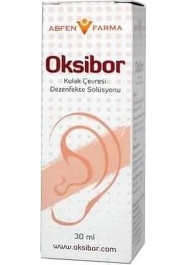 Abfen Farma Oksibor Kulak Damlası 30 ml ürün görseli 1