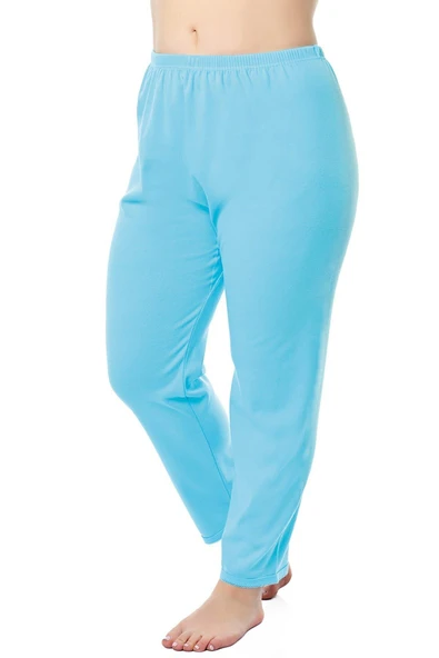Tutku Kadın Uzun Alt Pijama  Zenne %100 Pamuk -3 Adet  Karışık Renk 3XL ürün görseli 1