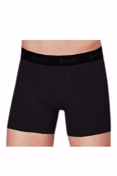 Berrak 4476 Erkek Modal Likralı Boxer 3'Lü  XL Siyah ürün görseli 1
