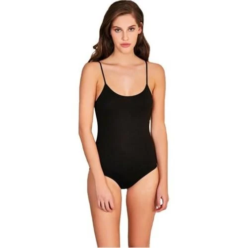 3'Lü Berrak 2081- 2082 Kadın Çıtçıtlı (Kancalı) Body  Siyah M ürün görseli 1