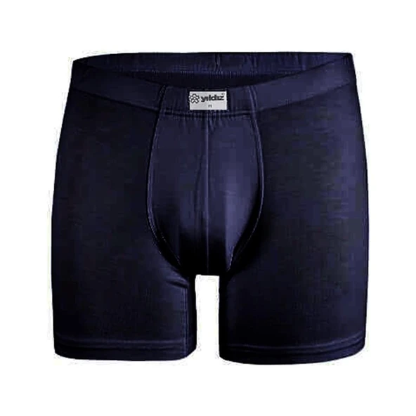 Yıldız 320-321-322-323 Erkek Bambu Likralı Boxer- 1 Adet  Lacivert 3XL ürün görseli 1