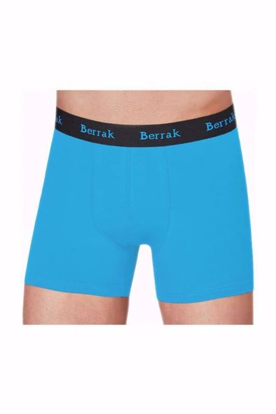 Berrak 4476 Erkek Modal Likralı Boxer 3'Lü  M Mavi ürün görseli 1