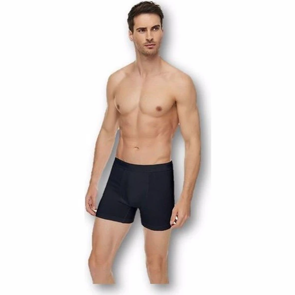 3'Lü TUTKU ELİT Modal Elastan Boxer 1251  Siyah M ürün görseli 1