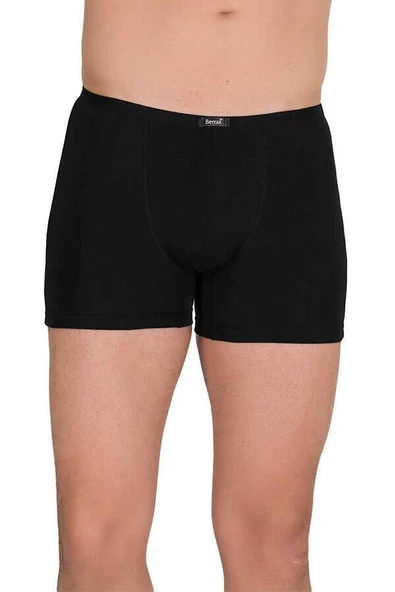 Berrak 4488 Erkek Modal İnce Kemer Boxer 6'Lı   XL Siyah ürün görseli 1
