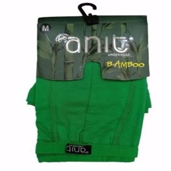 ANIT 1273 ERKEK BOXER BAMBU 3 ADET   M Yeşil ürün görseli 1