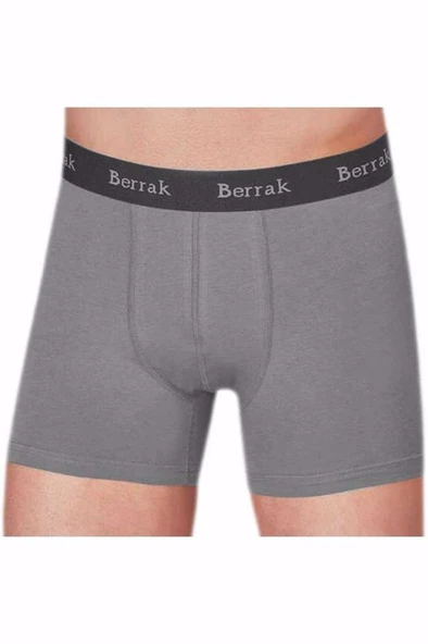 Berrak 4476 Erkek Modal Likralı Boxer 2 Adet  XL Gri ürün görseli 1