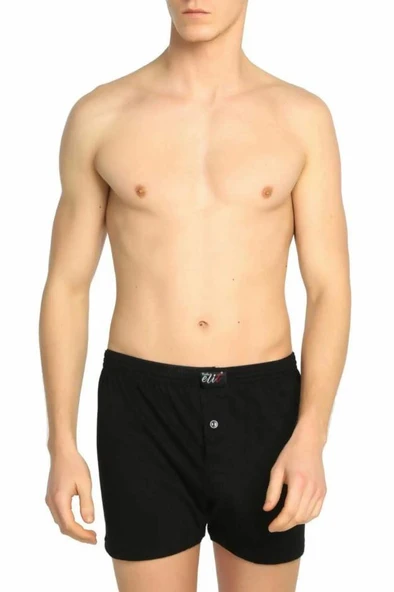 3'Lü Tutku Elit Havlu Bel 1101 Düğmeli Erkek Boxer  XL Gri ürün görseli 1