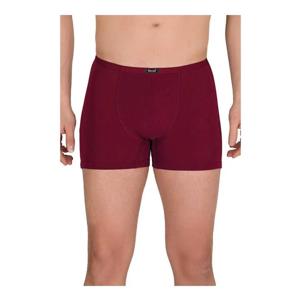 Berrak 4488 Erkek Modal İnce Kemer Boxer 3'Lü   M Füme ürün görseli 1
