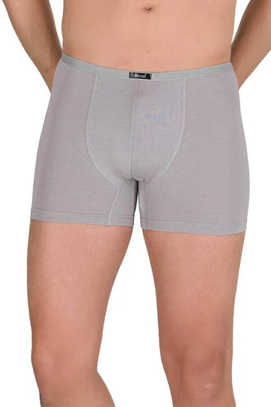 Berrak 4488 Erkek Modal İnce Kemer Boxer 6'Lı   M Gri ürün görseli 1