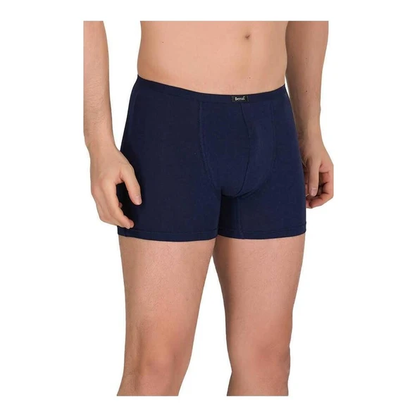 Berrak 4488 Erkek Modal İnce Kemer Boxer 3'Lü   L Lacivert ürün görseli 1