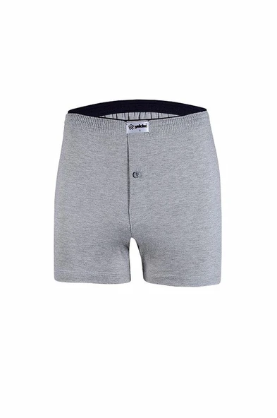 Yıldız 43 Erkek Havlubel Düğmeli Boxer  Gri 3XL ürün görseli 1