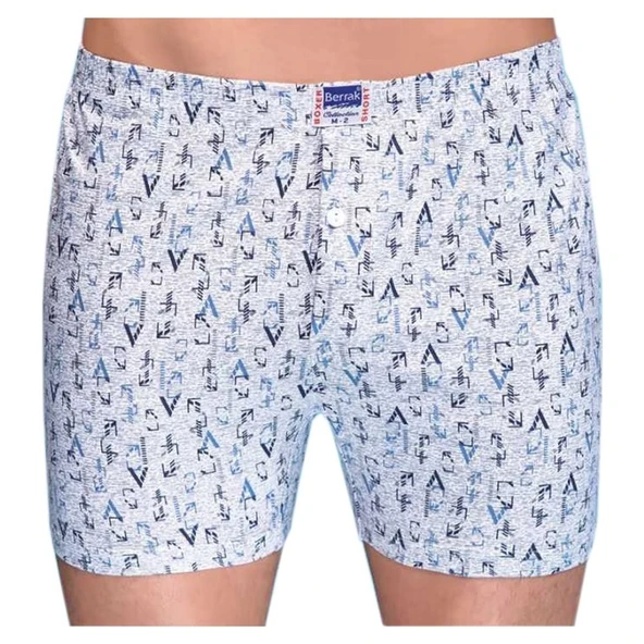 Berrak 1053 Erkek Boxer 3'Lü   XL Karışık Renk ürün görseli 1