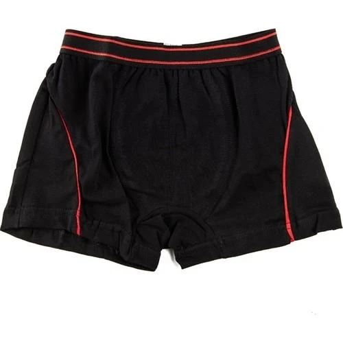 TUTKU 0133 ERKEK ÇOCUK LİKRALI BOXER 3 Adet  Siyah 3 (5-6 YAŞ) ürün görseli 1