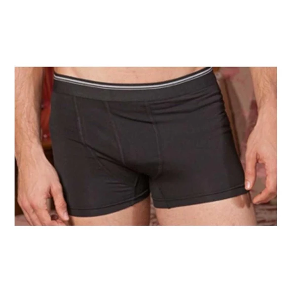 Berrak 1097 Erkek Likralı Esnek Boxer 2 Adet 1415  Antrasit 3XL ürün görseli 1