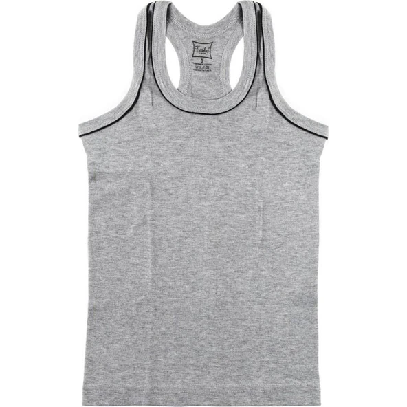 TUTKU 0130 ERKEK ÇOCUK SPOR ATLET 3 Adet  Gri 5 (9-10 YAŞ) ürün görseli 1