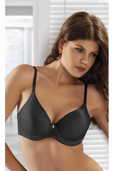 LE JARDİN 9400 SOFT MİCRO SÜTYEN  Siyah 90B - Resim 2