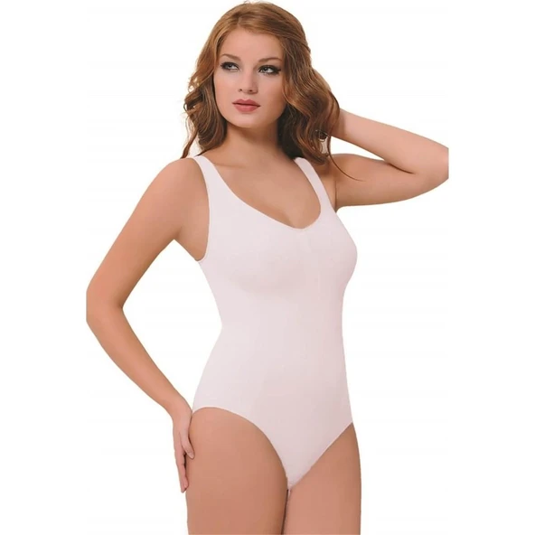 NBB BAYAN BODY ÇITÇITLI KORSE 2979  Beyaz L ürün görseli 1