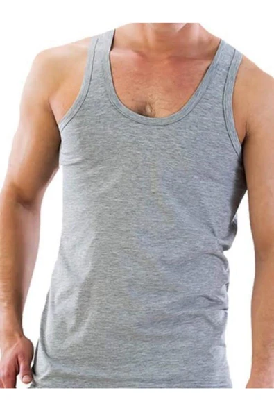 Yıldız Erkek Süprem Atlet 3'Lü Paket - 135-136  XL Gri ürün görseli 1
