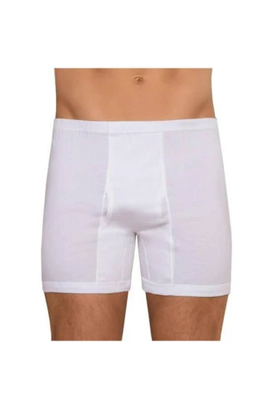 Yıldız Erkek Ribana Paçalı Don - 02  Beyaz 2XL ürün görseli 1