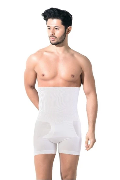 Form Angel Erkek Duble Boxer Korse 6013 - 2 Adet  Beyaz 2XL - 3XL ürün görseli 1