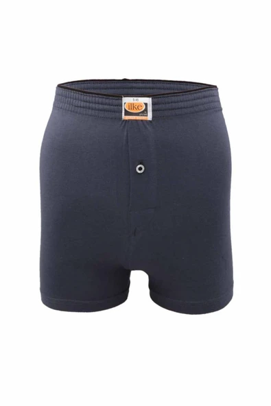 İlke Erkek Penye Boxer 011 - 6 Adet  Füme S ürün görseli 1